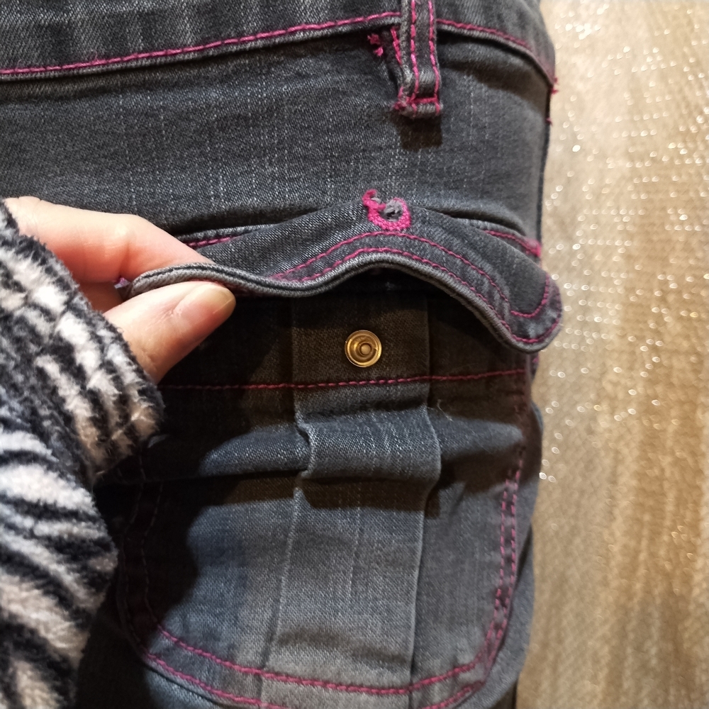 ❤️‍🔥🔥HURRY!! STORE CLOSE THIS WEEK!!　Y2K Vintage Rmarks Pink Stitch Denim 29 - Picture 5 of 9